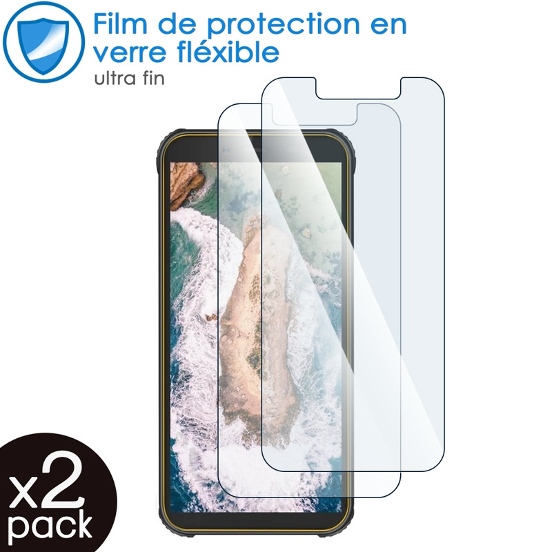 Verre Fléxible Dureté 9H pour Smartphone Blackview BV5500 Pro (Pack x2)