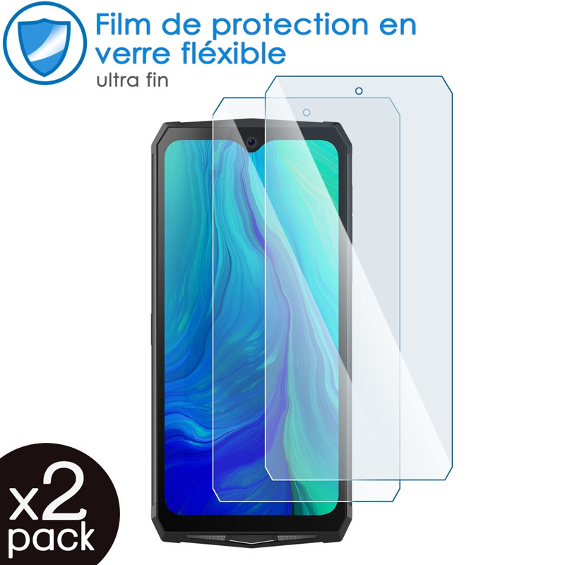 Verre Fléxible Dureté 9H pour Smartphone Blackview BV9100 (Pack x2)