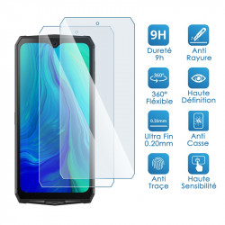 Verre Fléxible Dureté 9H pour Smartphone Blackview BV9100 (Pack x2)