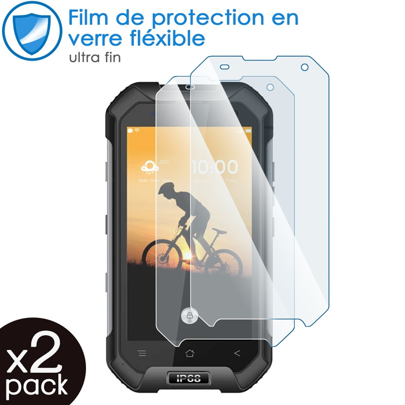 Verre Fléxible Dureté 9H pour Smartphone Blackview BV6000 (Pack x2)