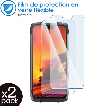 Verre Fléxible Dureté 9H pour Smartphone Blackview BV9700 Pro (Pack x2)