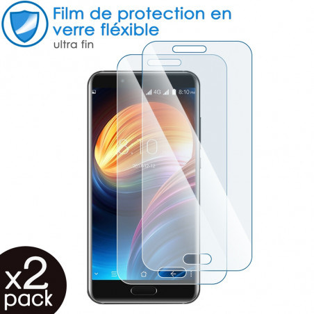 Verre Fléxible Dureté 9H pour Smartphone Blackview P6000 (Pack x2)