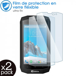 Verre Fléxible Dureté 9H pour Smartphone Crosscall TEKKER-M1core (Pack x2)