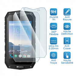 Verre Fléxible Dureté 9H pour Smartphone Crosscall TEKKER-M1core (Pack x2)