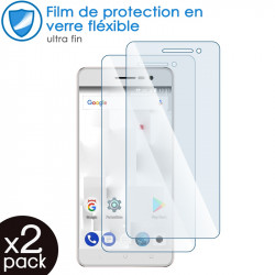 Verre Fléxible Dureté 9H pour Smartphone Crosscall TEKKER-M1core (Pack x2)