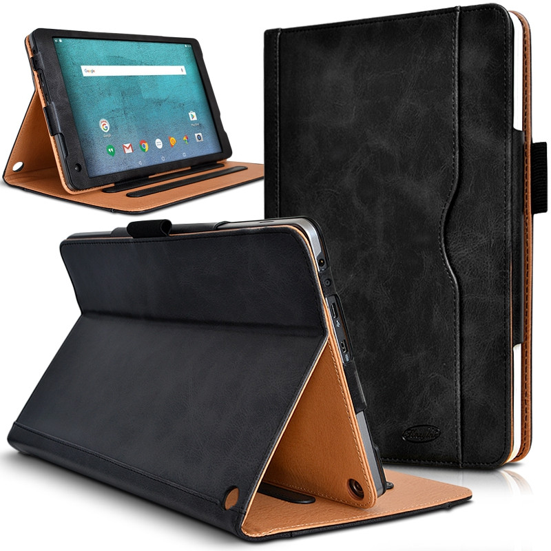 Housse Etui de Protection Support Noir pour Tablette Essentielb Smart'Tab 1006