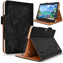 Housse Etui de Protection Support Noir pour Tablette Tactile Zonko 10,1 Pouces