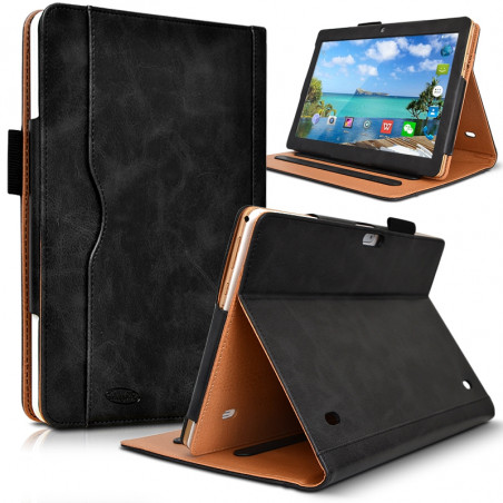 Housse Etui de Protection Support Noir pour Tablette Tactile Zonko 10,1 Pouces