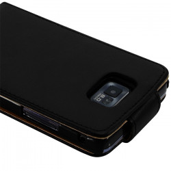 Housse Coque Etui noir pour Samsung Galaxy S2 + chargeur auto