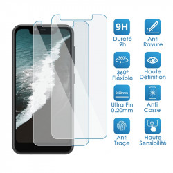 Verre Fléxible Dureté 9H pour Smartphone Polaroid Epsilon 5.5 (Pack x2)