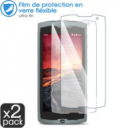 Verre Fléxible Dureté 9H pour Smartphone Crosscall TEKKER-M1core (Pack x2)