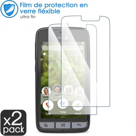 Verre Fléxible Dureté 9H pour Smartphone Echo Star (Pack x2)