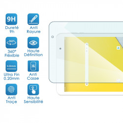 Protection en Verre Fléxible pour Tablette Archos T80