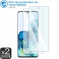 [Pack x2] Verre Fléxible Dureté 9H pour Smartphone Samsung Galaxy S20+