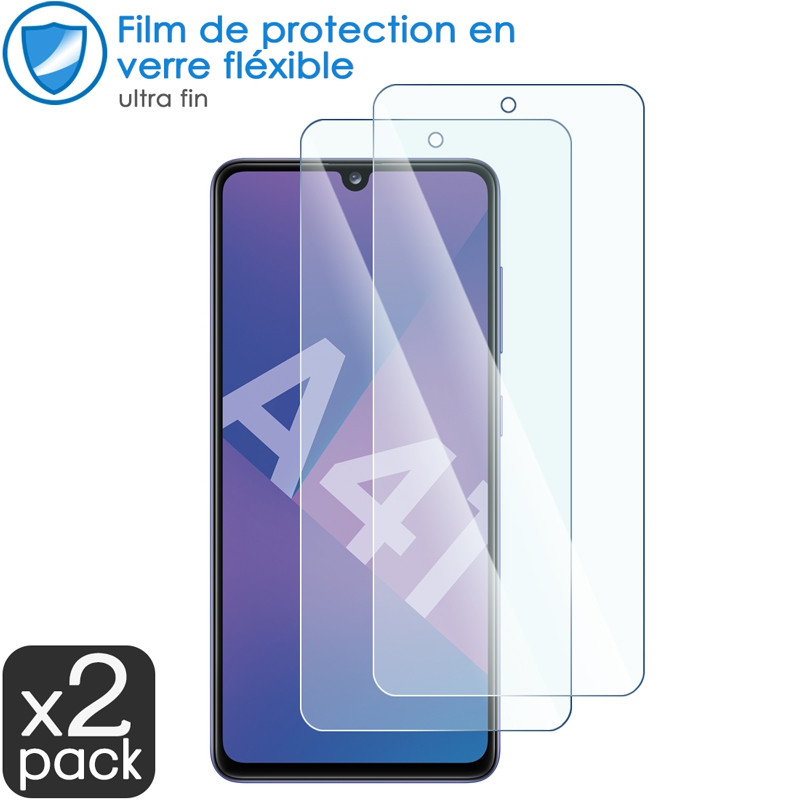 [Pack x2] Verre Fléxible Dureté 9H pour Smartphone Samsung Galaxy A41