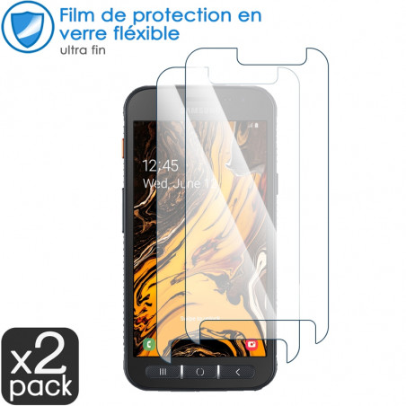 [Pack x2] Verre Fléxible Dureté 9H pour Smartphone Samsung Galaxy Xcover 4S