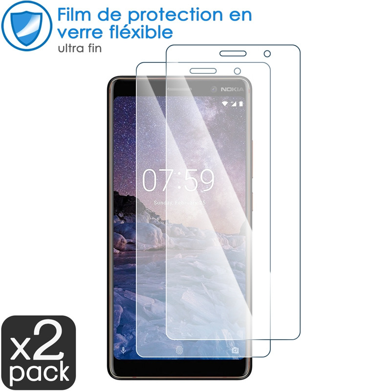 Verre Fléxible Dureté 9H pour Smartphone It Works M4029Q (Pack x2)