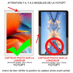 Protection en Verre Fléxible pour Tablette Yotopt référence X109