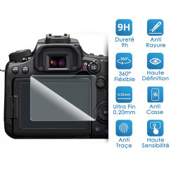 Verre Fléxible Dureté 9H pour Canon EOS M6 Mark II (Pack x3)