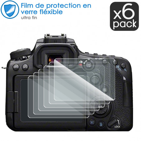 Verre Fléxible Dureté 9H pour Canon EOS M6 Mark II (Pack x3)