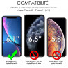 Verre Trempé Protection d'écran pour Smartphone Apple iPhone 11 [Pack x2]