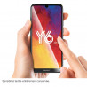 Verre Trempé Protection d'écran pour Smartphone Huawei Y6 Prime [Pack x2]