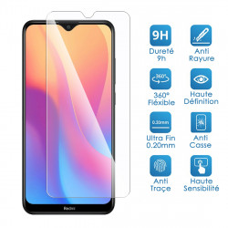 Verre Trempé Protection d'écran pour Smartphone Xiaomi Redmi 8 [Pack x2]