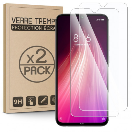 Verre Trempé Protection d'écran pour Smartphone Xiaomi Redmi Note 8