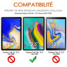 Verre Trempé Protection d'écran pour Samsung Galaxy Tab S5e SM-T720 - 10.5 Pouces