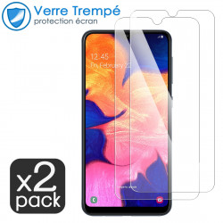 Verre Trempé Protection d'écran pour Smartphone Samsung Galaxy A10e [Pack x2]