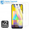 Verre Trempé Protection d'écran pour Smartphone Samsung Galaxy M31 [Pack x2]