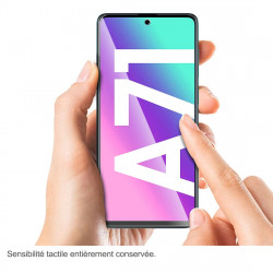 Verre Trempé Protection d'écran pour Smartphone Samsung Galaxy A71 [Pack x2]