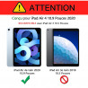 Étui de Protection Ultra Fin Dos Aimanté Mode Support pour Apple iPad Air 4e Gén 10.9 Pouces 2020