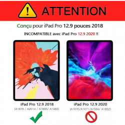 Étui de Protection Ultra Fin Dos Aimanté Mode Support pour Apple iPad Pro 12.9 Pouces (2018)