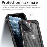 Coque Protection maximale Robuste Anti-chocs Noir pour Apple iPhone XR