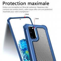 Coque Protection maximale Robuste Anti-chocs Noir pour Samsung Galaxy S20 6.2