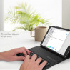 Étui Noir Clavier Azerty Bluetooth pour Apple iPad 10.2 Pouces