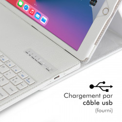 Étui Clavier Azerty Bluetooth pour Samsung Galaxy Tab A 10.1" SM-T510