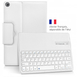 Étui Clavier Azerty Bluetooth pour Huawei Mediapad M5 Lite 10.1"