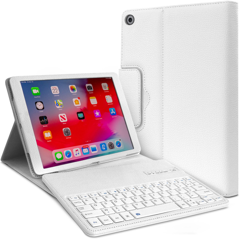 Étui Clavier Azerty Bluetooth pour Apple iPad Mini 5 / Mini 4  7.9 pouces