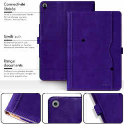 Étui Housse de Protection Support Noir pour Apple iPad 8e Gen 10.2 2020