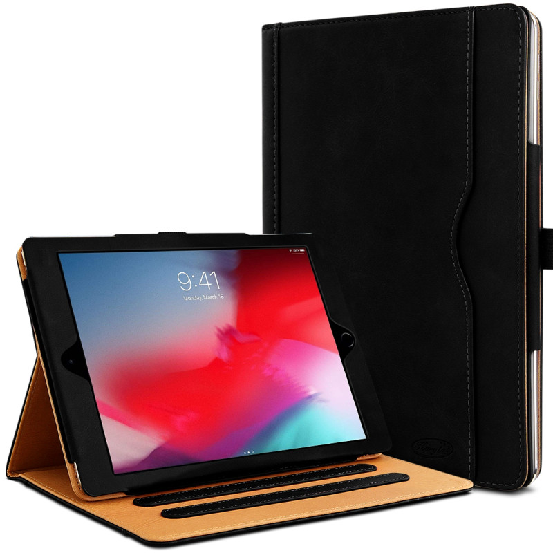 Étui Housse de Protection Support Noir pour Apple iPad Air 10.5 (3e Gen - 2019)