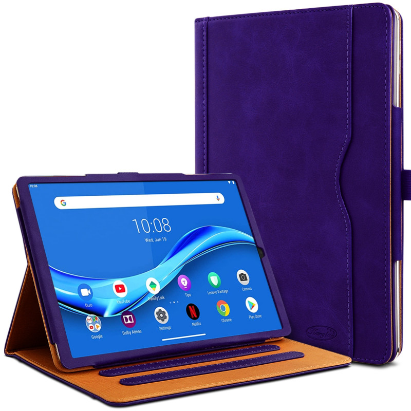 Étui Housse de Protection Support Noir pour Lenovo Tab M10 FHD Plus 2e Gén 10.3"