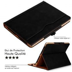 Étui Housse de Protection Support Noir pour Lenovo Tab P10 10,1 Pouces