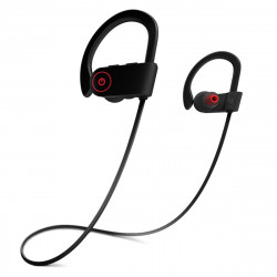 Écouteurs Bluetooth Tour d'Oreille Noir pour Archos Oxygen 57