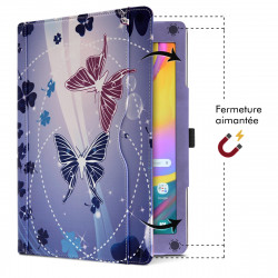 Etui Universel Attaches Support Couleur Noir pour Tablette 10.1"