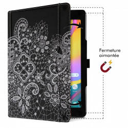 Etui Universel Attaches Support Couleur Noir pour Tablette 10.1"