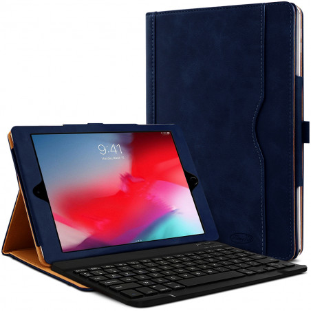 Étui de Protection Noir avec Clavier Bluetooth pour Apple iPad Pro 10.5 2019