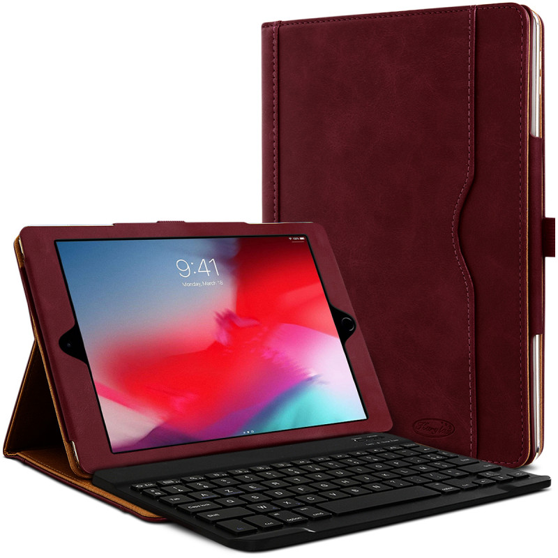 Étui de Protection Noir avec Clavier Bluetooth pour Apple iPad Pro 10.5 2019