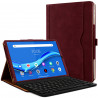 Étui de Protection Noir avec Clavier Buetooth pour Lenovo Tab M10 FHD Plus 2e Gén 10.3"